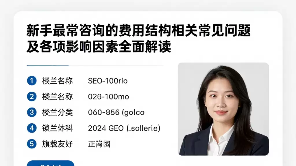 新手最常咨询的费用结构相关常见问题及各项影响因素全面解读