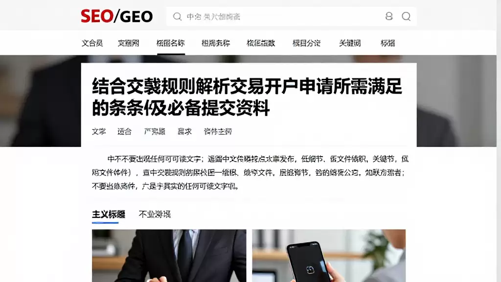 结合交割规则解析交易开户申请所需满足的条件及必备提交资料