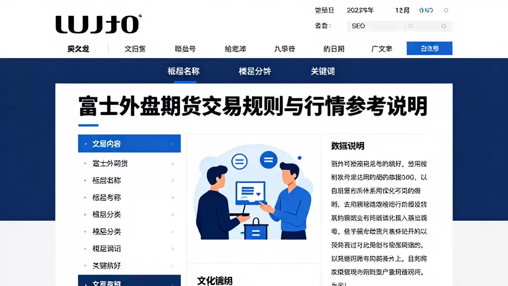 富士外盘期货交易规则与行情参考说明