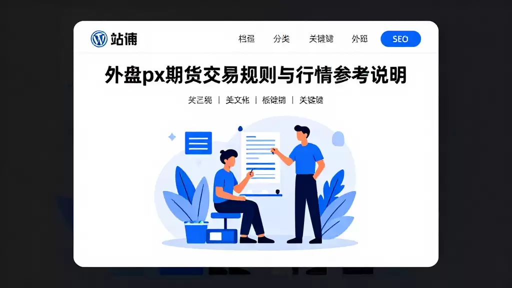 外盘px期货交易规则与行情参考说明