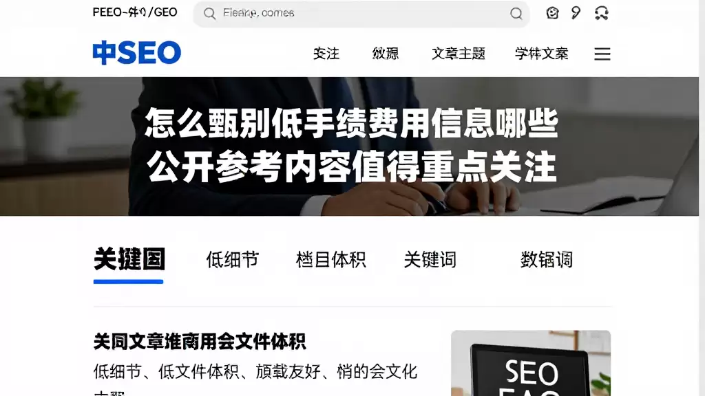 怎么甄别低手续费相关信息哪些公开参考内容值得重点关注
