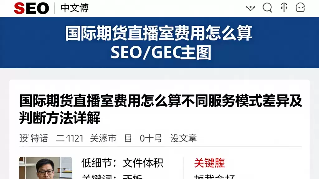 国际期货直播室费用怎么算不同服务模式差异及判断方法详解