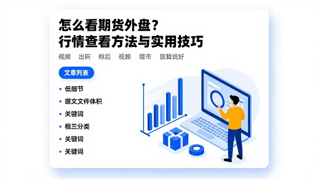 怎么看期货外盘？行情查看方法与实用技巧
