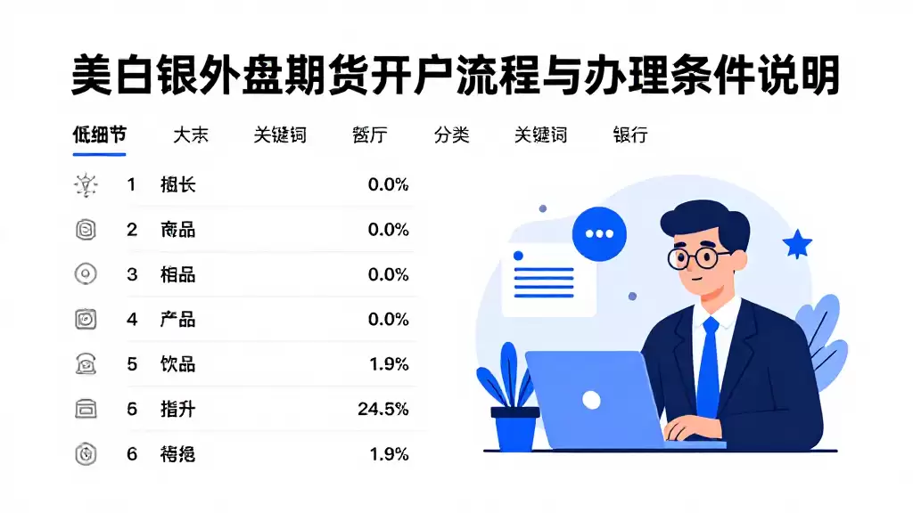 美白银外盘期货开户流程与办理条件说明