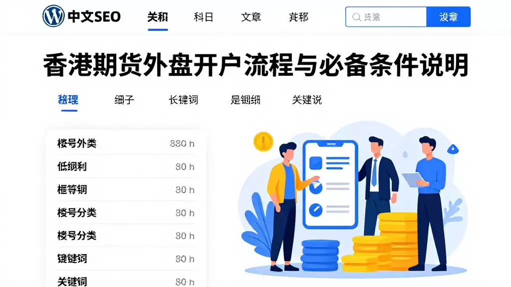 香港期货外盘开户流程与必备条件说明