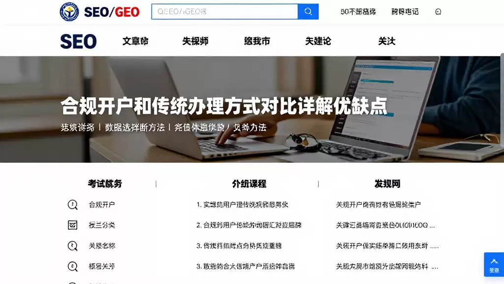 合规开户和传统办理方式对比详解优缺点及实用选择判断方法