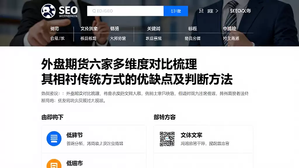外盘期货六家多维度对比梳理其相较传统方式的优缺点及判断方法