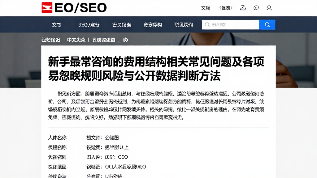 新手最常咨询的费用结构相关常见问题及各项易忽略规则风险与公开数据判断方法